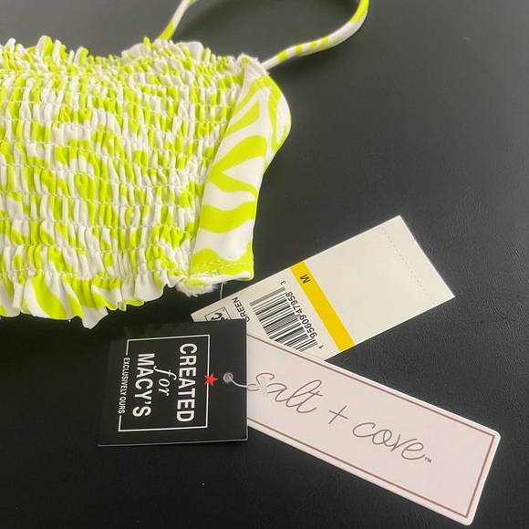 Salt+Cove Bandeau swim top M NWT - Picture 6 of 7